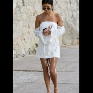 C/MEO COLLECTIVE RIGHT KIND OF MADNESS DRESS xs